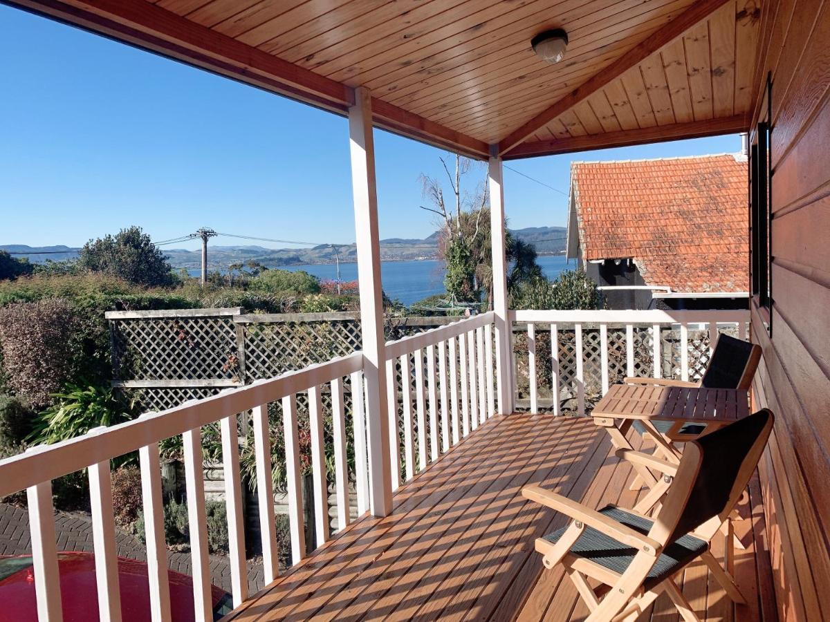 Lake View Family Lodge Up Tp 14 People Rotorua Dış mekan fotoğraf